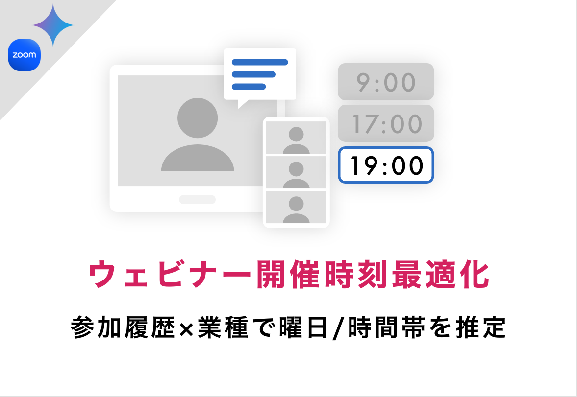 バイテックBiz課題実例(ウェビナー開催時刻最適化)