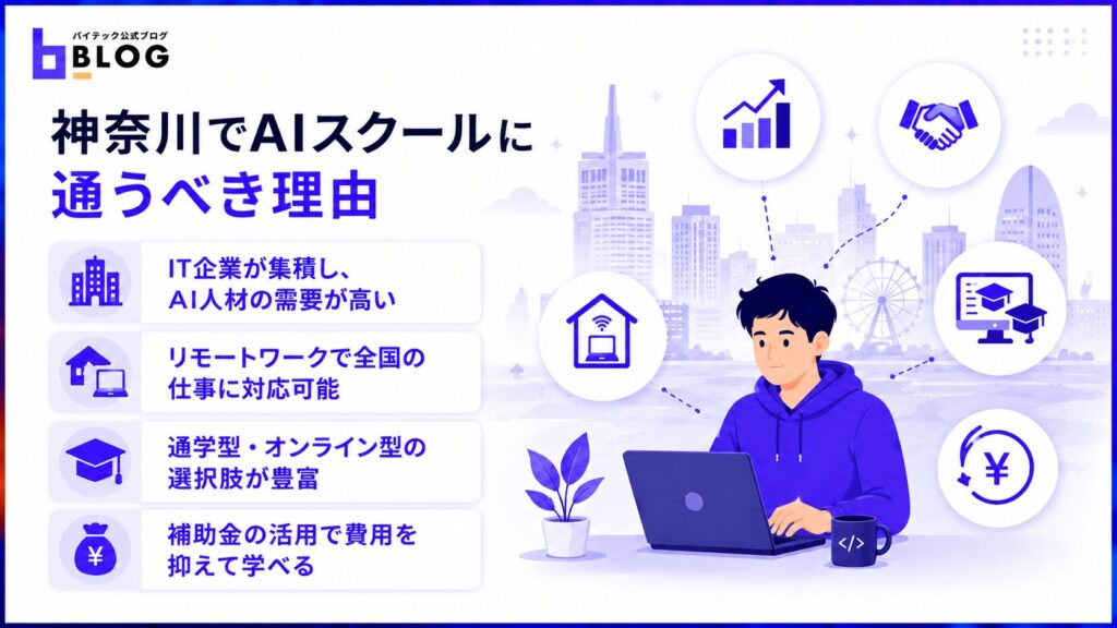 神奈川でAIスクールに通うべき理由