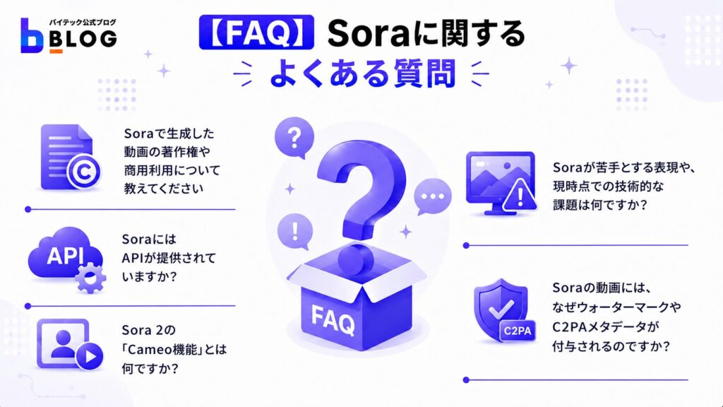 Soraに関するよくある質問