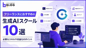 フリーランスにおすすめの生成AIスクール10選｜必要なスキルや収益化のポイント
