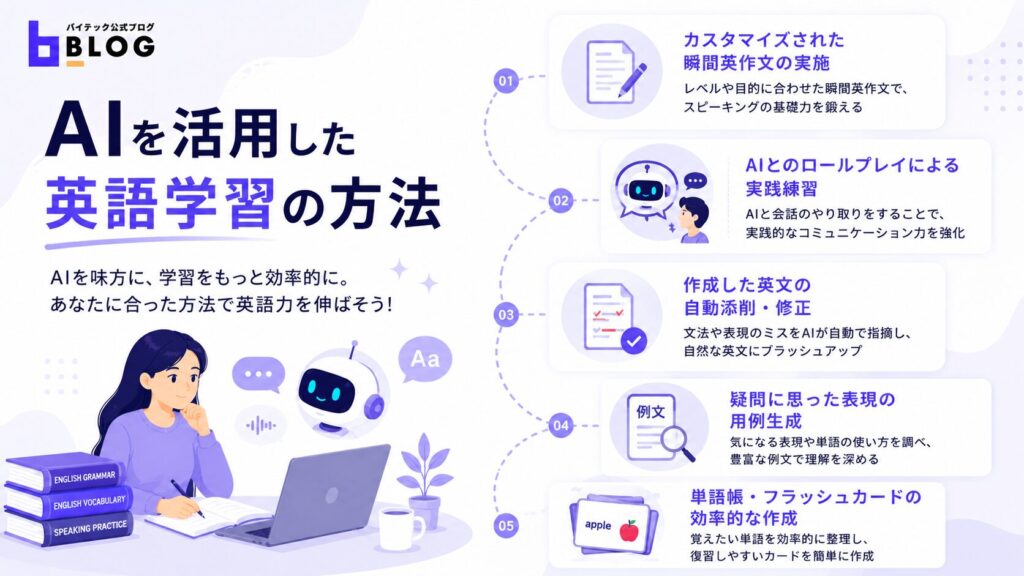 AIを活用した英語学習の方法